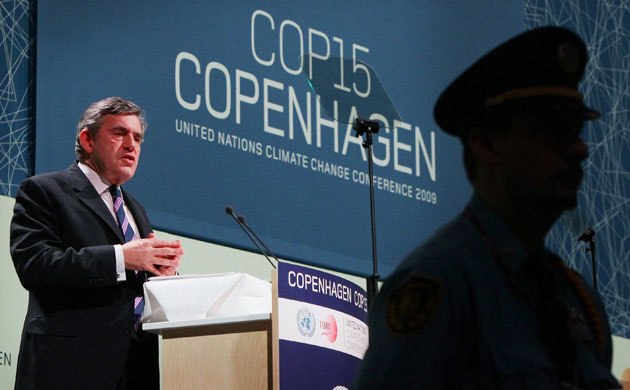 Copenhagen dairy: Gordon Brown Addresses Copenhagen Climate Conference