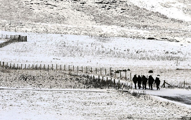 Winter weather: Winter weather in the Pennines