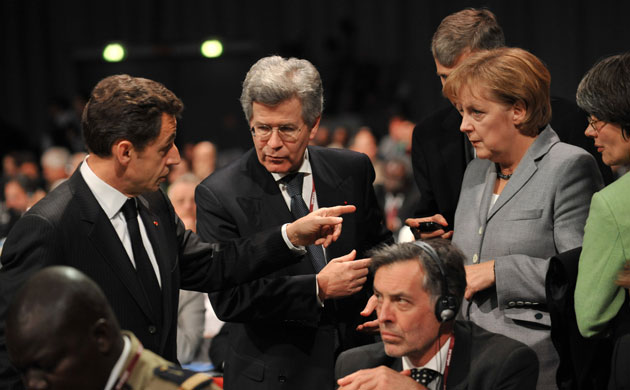 Copenhagen diary: COP15 France President Nicolas Sarkozy, Germany Chancellor Angela Merkel