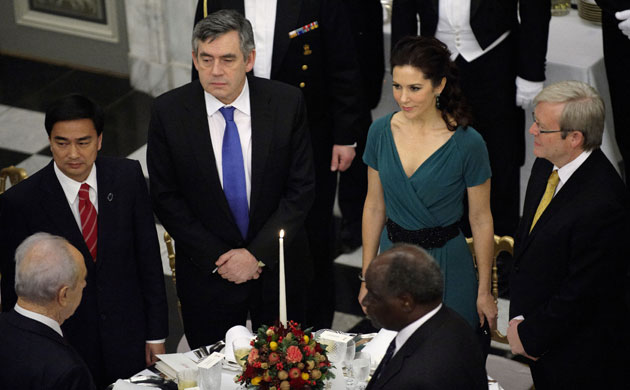 Copenhagen diary: COp15  royal gala dinner hosted by the Queen of Denmark