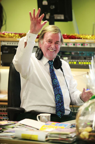 terry wogan: Terry Wogan presents his final Wake Up To Wogan show on BBC Radio 2