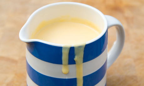 jug of custard