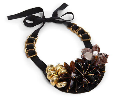 key trends: embellished: Necklace, £99