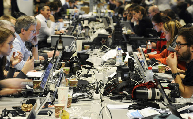 Copenhagen diary: COP15 Journalists and photographers 