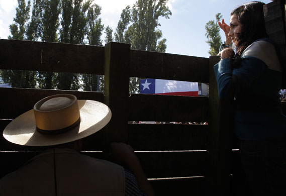 24 hours: opposition campaign rally in Chile 