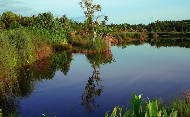 Vulnerable : Photo exhibition organised by Bluepeace on climate change in Maldives