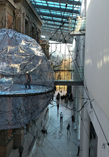 Climate Change Art : Earth in London and Rethink in Copenhagen