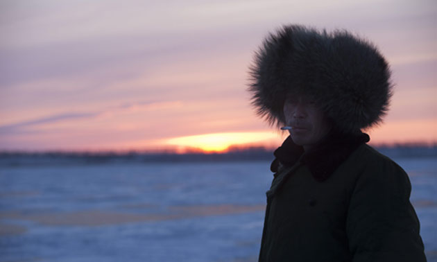 Chinese fishermen: Winter Fishing Season On The Chagan Lake