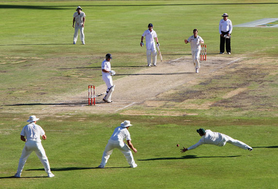 cricket: South Africa v England - 1st Test Day Five