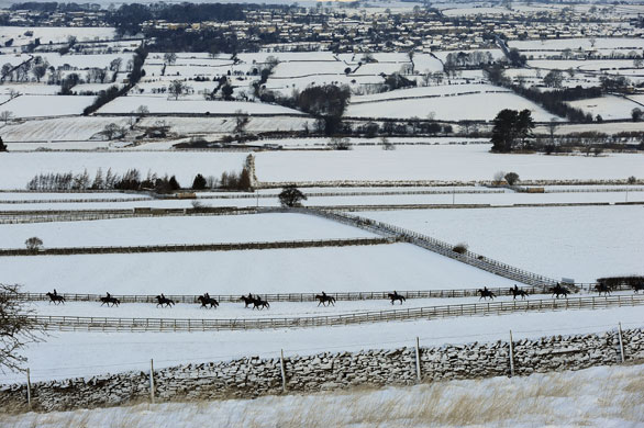 Eyewitness: The gallops at Middleham and surrounding Pennines