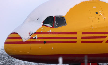 icy plane