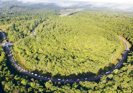 Photographs of the year: traffic jam