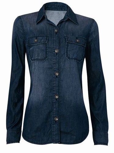 Key trends: Denim: denim shirt