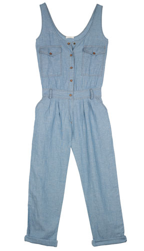 Key trends: Denim: denim jumpsuit