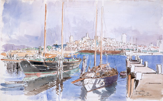 Exhibitions gallery 0210: James McBey