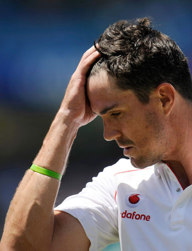 South Africa v England: Kevin Pietersen : Cricket Second Test, Durban