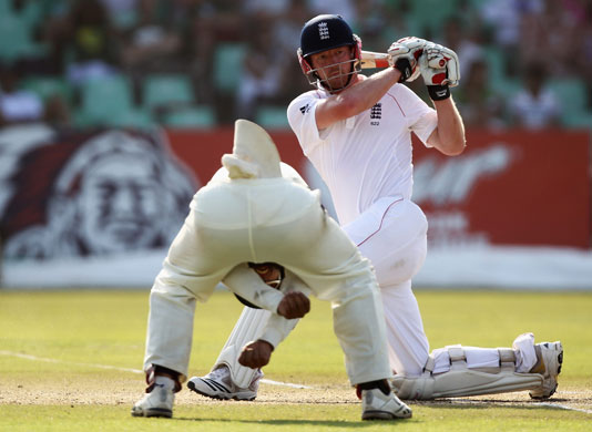South Africa v Engla: Matt Prior and Ian Bell, Cricket - Second Test ,Durban