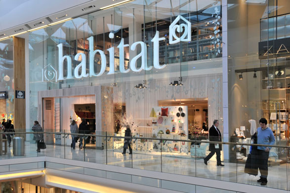 Habitat: 2008: The Habitat store in the Westfield shopping centre Shepherds Bush