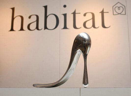 Habitat: 2004: A shoe horn designed by Manolo Blahnik