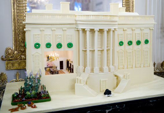 White House christmas: The official White House gingerbread house