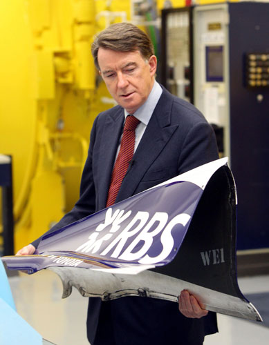 Week in Business: Lord Mandelson visits Williams F1 HQ