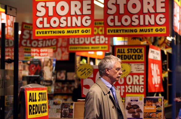 Week in Business: A branch of Books Etc which has gone into administration