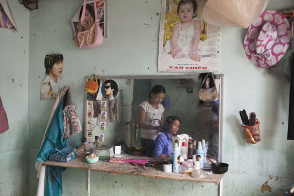 Martin Parr: Floods victims in central coastal province of Quang Tri, Vietnam for Oxfam
