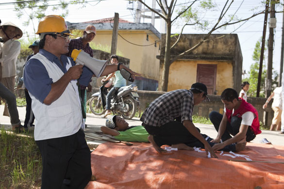 Martin Parr: Floods victims in central coastal province of Quang Tri, Vietnam for Oxfam