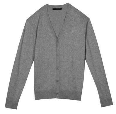 Key trends: grey: Grey cardigan