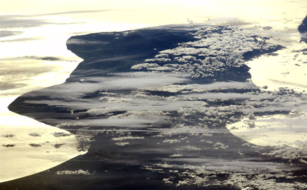 Satellite eye on Earth: Calabria region of southern Italy