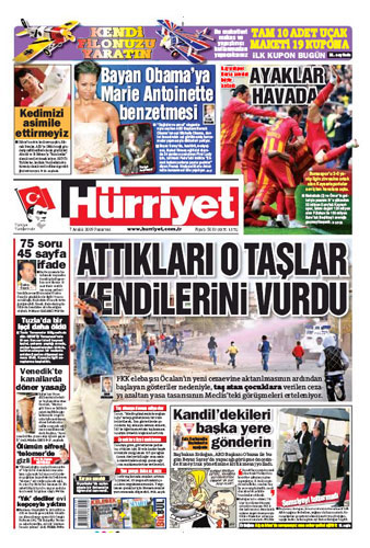 Climate change papers: Hurriyet, Turkey