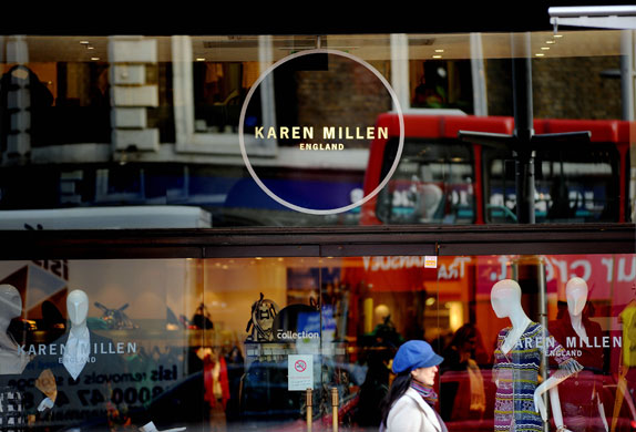Year in Business: A branch of Karen Millen owned by Baugur