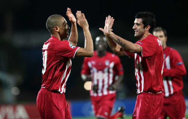 Rest of Tuesday Matches: Ferreira Vieira Jussie celebrates after opening the scoring