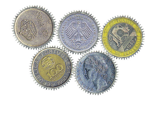 Lost in the noughties: European coins