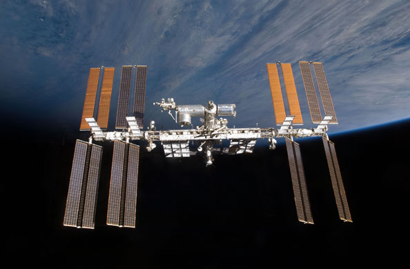Sexy spacecraft: International Space Station
