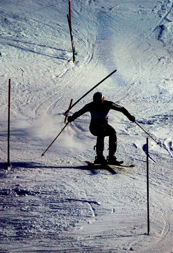 Gallery 24sport: Gold medal winner Aksel Lund Svindal competes in the Men's Combined Slalom
