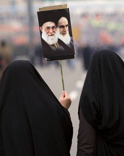 Iran revolution: ceremony to mark the anniversary of  1979 Islamic Revolution in Iran 