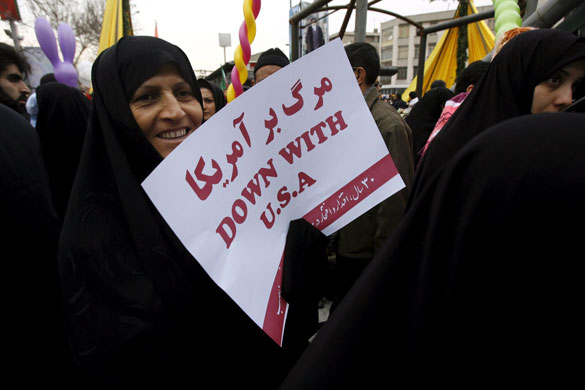 Iran revolution: Ceremony marking the 30th anniversary of the 1979 Islamic revolution