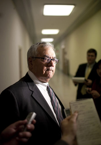 Masters of the Universe: Chairman of the House Financial Services Committee Barney Frank.