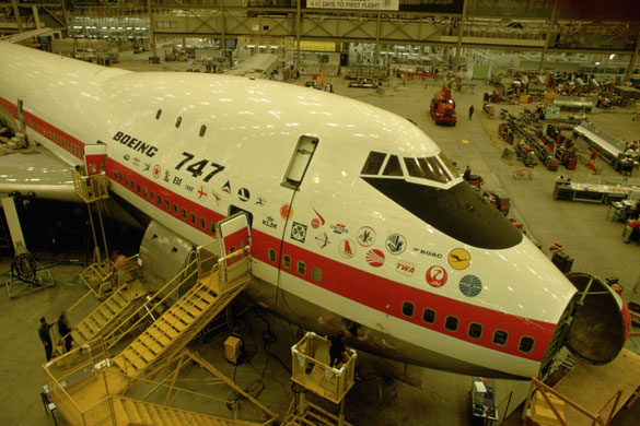 40th anniversary of the jumbo jet