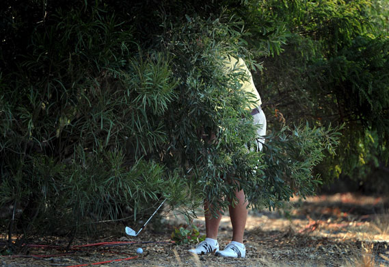 24sport: Brandie Burton hits out from the rough