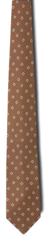 tie gallery vertical pics: Brown square tie vertical