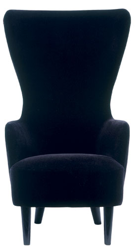 Wishlist: Balmoral style: Wishlist: black velvet chair