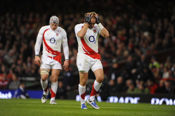 wales v england: Andy Goode dejection