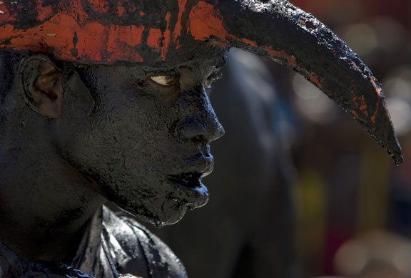 24 hours in pictures: Carnival in Haiti