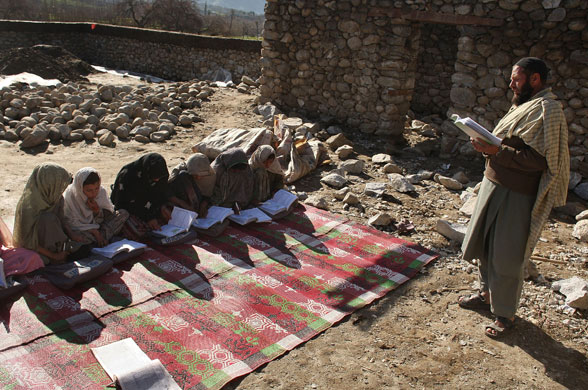 Afghan rural school: Sandrwa rural school
