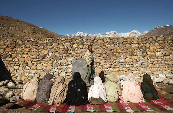 Afghan rural school: Sandrwa rural school