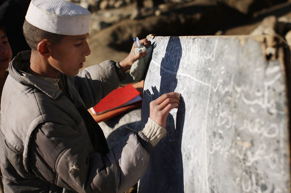 Afghan rural school: Sandrwa rural school