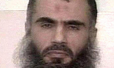 Abu Qatada in a video made at Belmarsh prison last year.