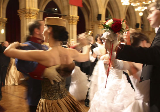 24 hours in pictures: Moscow Ball in Vienna